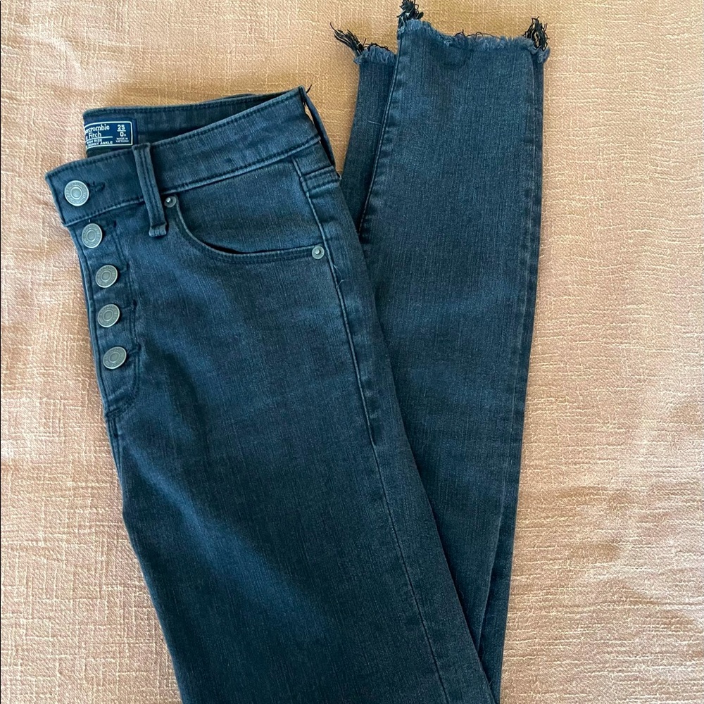 Abercrombie & Fitch High Waisted Skinny Jeans